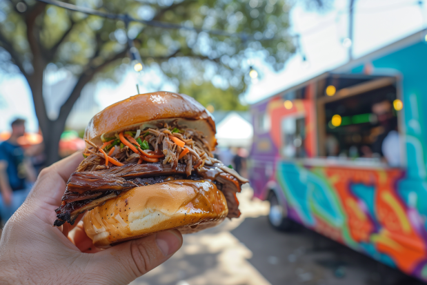  Halal burger food truck