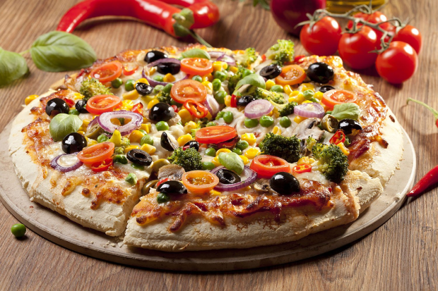  vegetarian pizza
