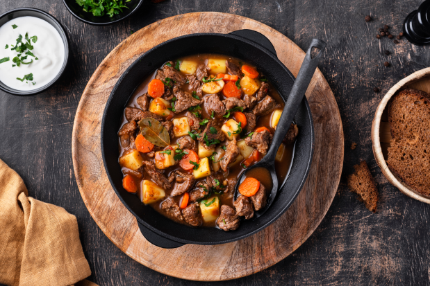 Beef bourguignon 